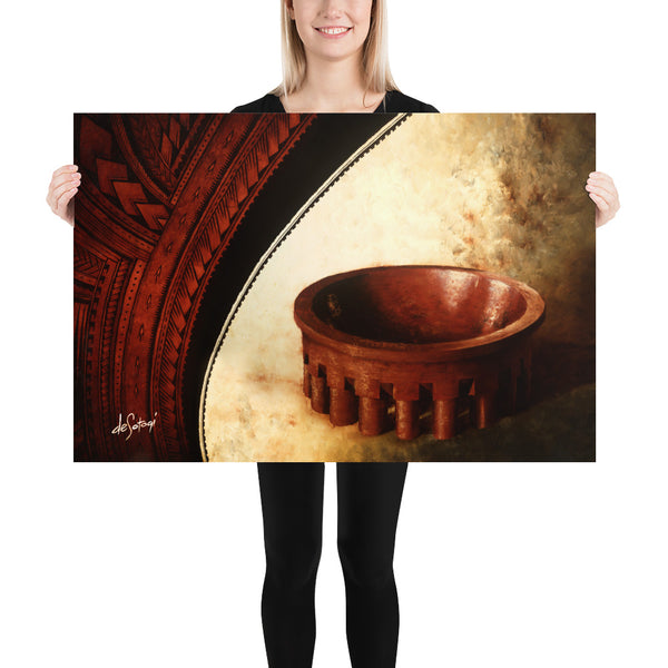 Fine Art Paper Print - Kava Ceremony
