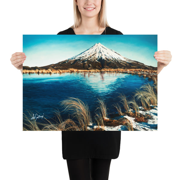 Fine Art Paper Print - Mt Taranaki